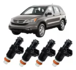 4x Bico Injetor Honda Crv Civic New Civic New Fit 10 Furo
