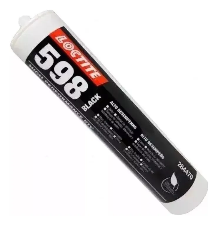 Silicone Black 598 Loctite 390g