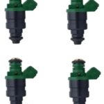 Kit 4 Bicos Injetor Audi A3 1.6 1.8 Golf 1.6 1.8 2.0