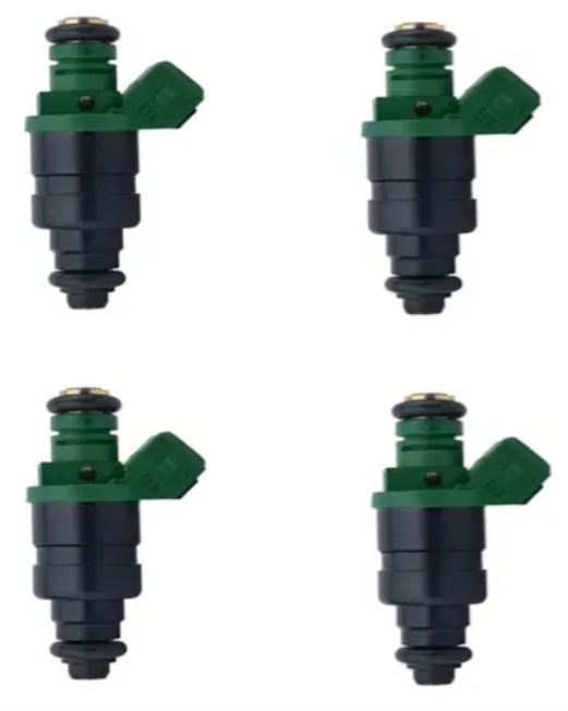 Kit 4 Bicos Injetor Audi A3 1.6 1.8 Golf 1.6 1.8 2.0