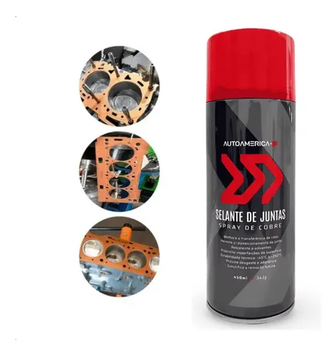 Spray Cobre Formador E Selantes De Juntas Autoamerica 450ml