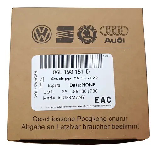 Jogo de Anéis de Segmento STD VW Tiguan 2.0 16v TSI D2L 200cv 2011