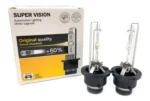 Par Lampada Xenon D2s 4300k 8000k Super Vision Original